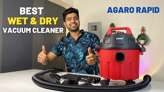 Agaro Rapid Vacuum Cleaner Review 👌🏻 Best Wet & Dry Vacuum Cleaner in Budget ⚡ Best Vacuum Cleaner