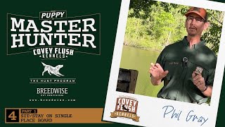 From Puppy To Master Hunter! | Sit/Stay On A Single Place Board (Part 1) | S1.E4 |