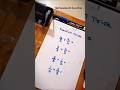Fraction Trick #shorts