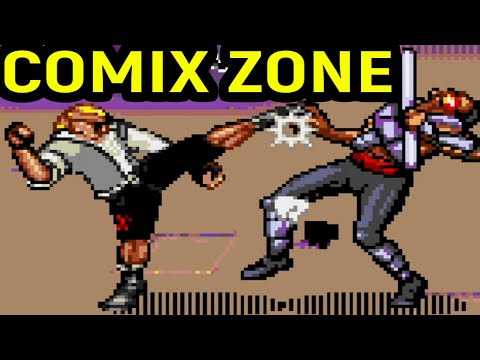 Улучшил звук и полное прохождение Comix Zone / Комикс Зон