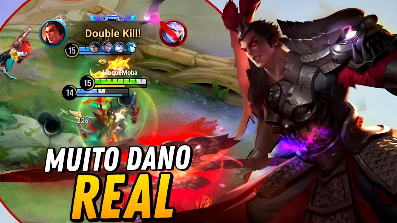 LUBU A MAQUINA DE APLICAR DANO REAL | REI DO 1V1 - HONOR OF KINGS - YouTube