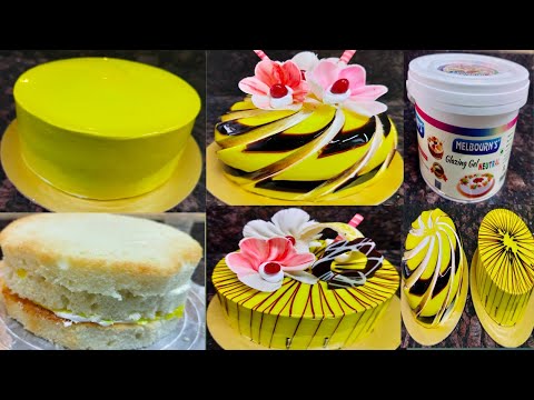 Dome Shape Cake/Neutral Glaze Cake /Neutral Jelly Cake/Kaise banta ...
