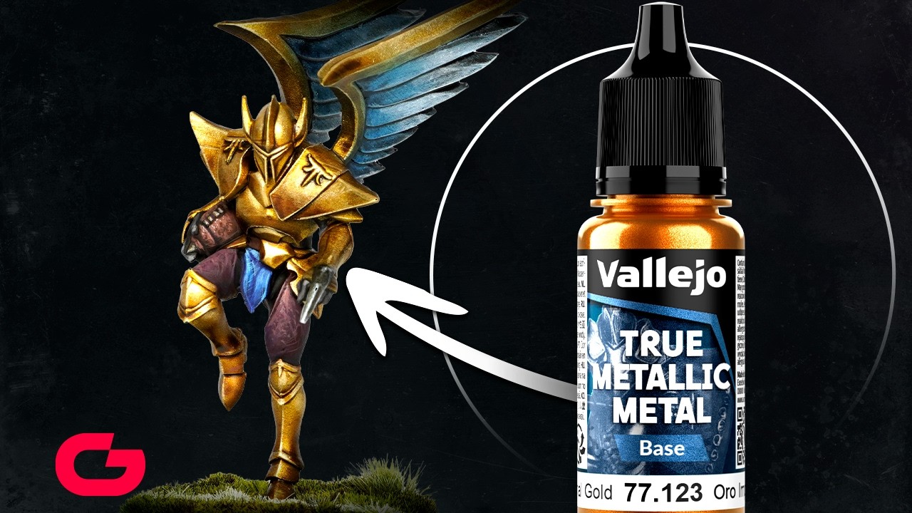 How to paint Imperial GOLD using True Metallic Metal paints