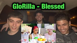 Reacting to GloRilla - Blessed (Official Music Video)