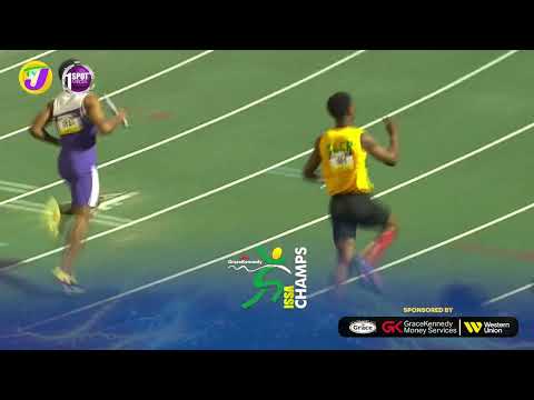 EXCELSIOR HIGH 39.53 | 4X100m CLASS 1 BOYS Finals | ISSA/GraceKennedy Boys and Girls Champs 2026