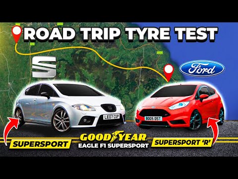 ROAD TRIP WITH @Goodyear TESTING EAGLE F1 'SUPERSPORT' TYRES