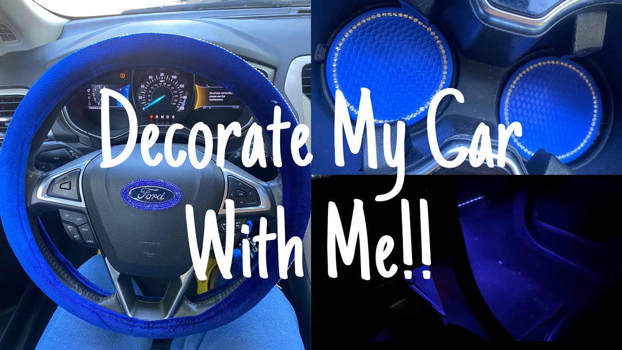 Decorate My Car With Me Amazon links YouTube