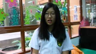 Intensive English Programme student video interview