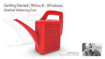 Getting started Rhino 8 windows - watering can build