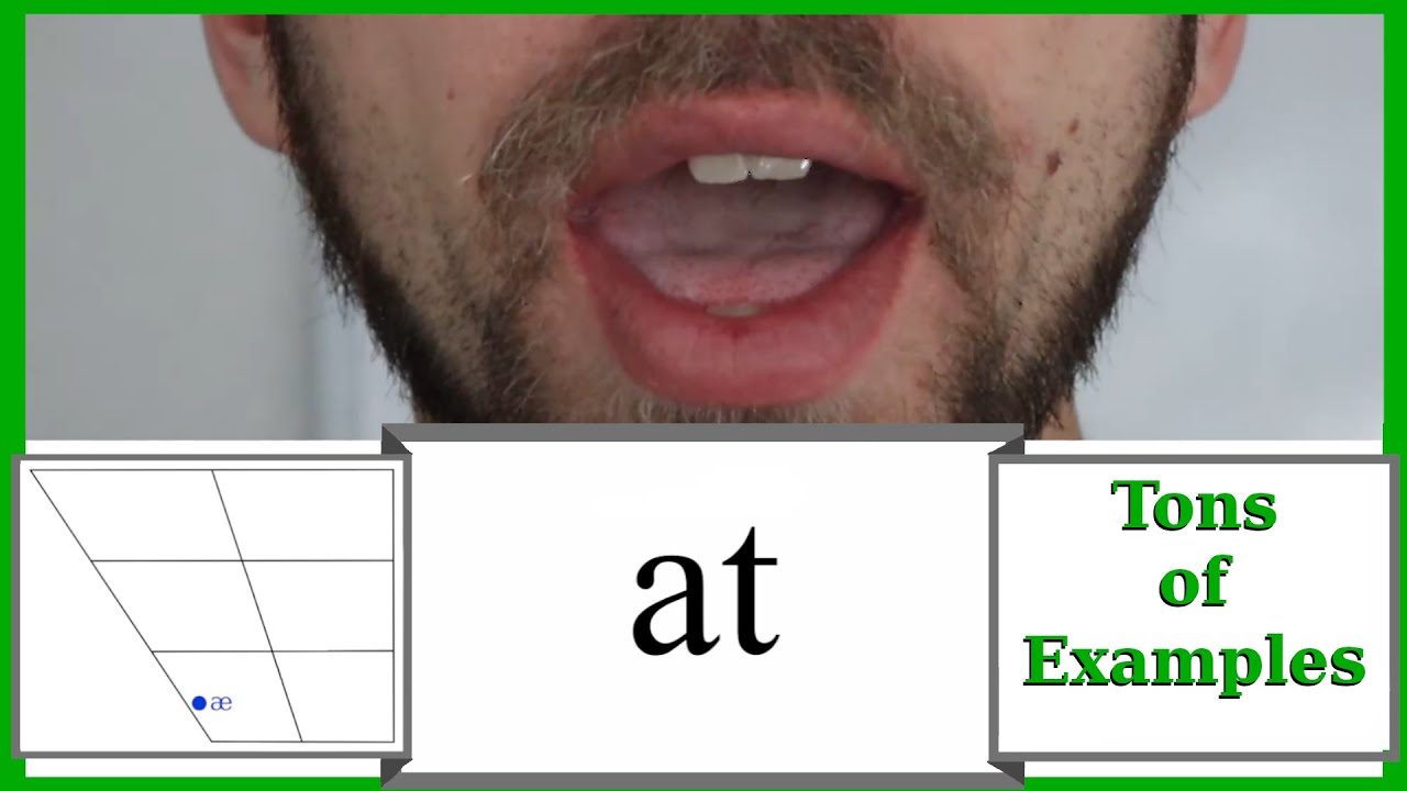 More Examples/Practice 4th Vowel Sound, AH (/æ/) American English