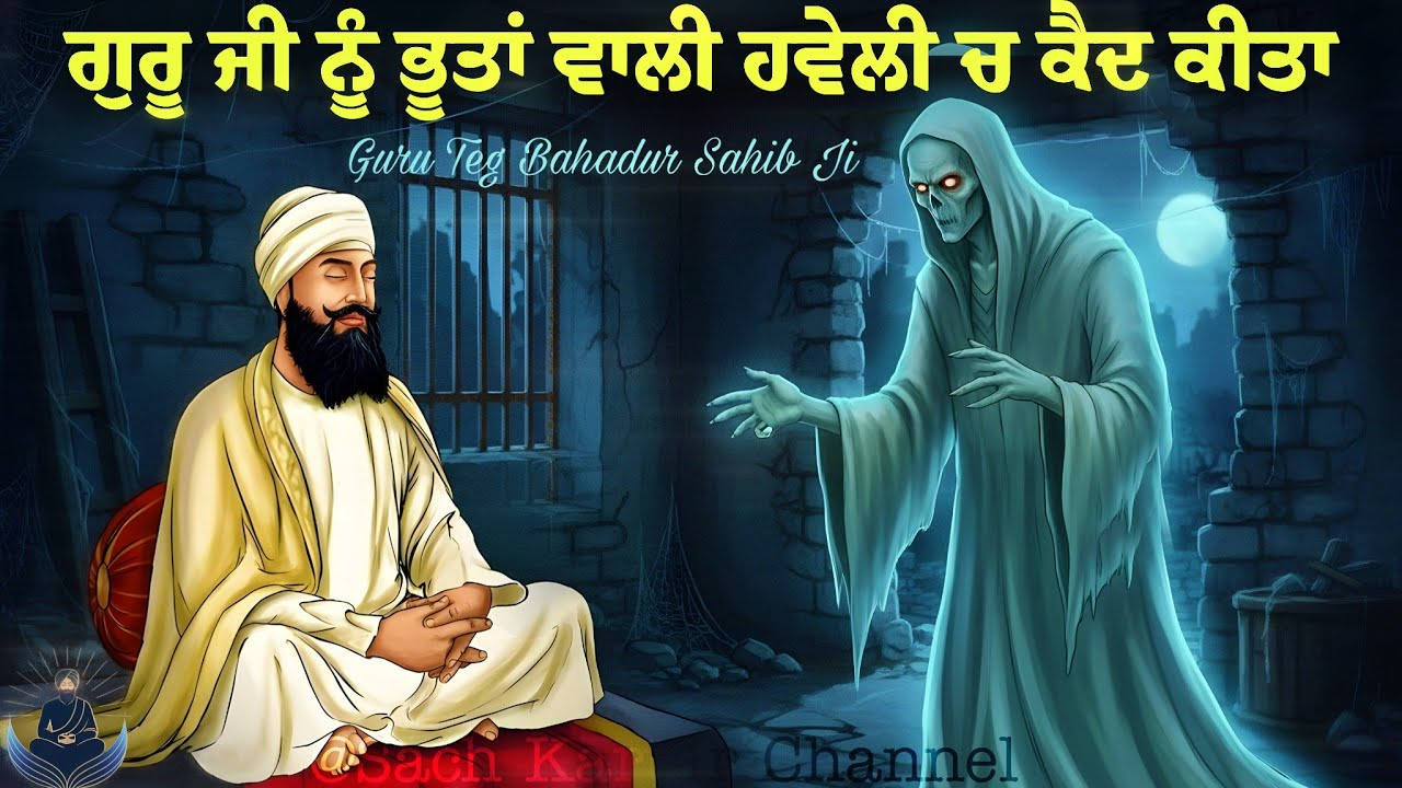 ਜਦੋਂ ਗੁਰੂ ਜੀ ਨੂੰ ਭੂਤਾਂ ਵਾਲੀ ਹਵੇਲੀ ਚ ਕੈਦ ਕੀਤਾ || Guru Teg Bahadur Sahib Ji || Sach Kartar