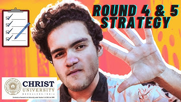 Christ University Round 4 and 5 Strategy and Important Tips | Micro Presentation | CUET | Interview