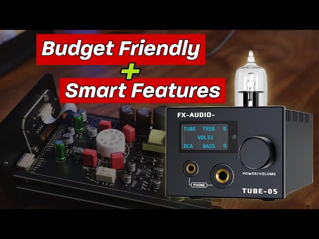 FX-Audio Tube-05 - Has Smarts, Tubes and Budget Pricing - YouTube