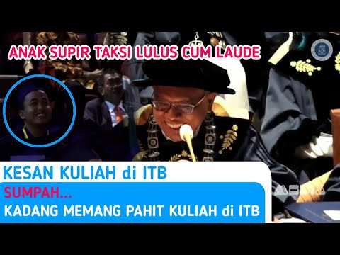 Kuesioner Lucu Pesan & Kesan Mahasiswa Cumlaude Wisuda ITB Akademik 2019/2020 Part 2