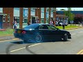 Toyota Chaser SHOWS US How To Leave A Car Meet!  - Modified Cars Leaving a Car Meet! (Slammed UK!)