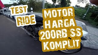 Test ride yamaha v75 (Bukan Review) | Ninja ss vlog