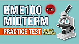 BME100 Introduction to Biomedical Engineering Midterm Practice Exam 1 ASU Full Review and Solutions