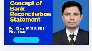 Bank Reconciliation statement #Account #Part 1