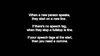 Punctuation Song.wmv