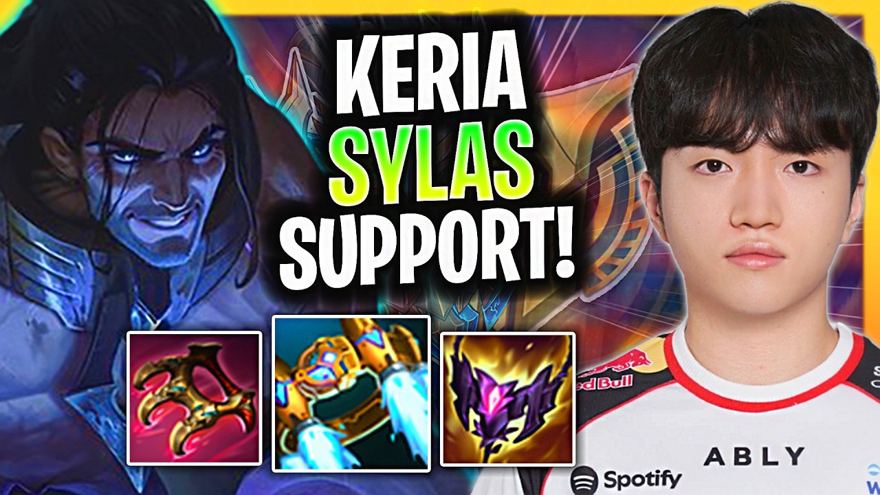 KERIA TRIES SYLAS SUPPORT! 🔥GENIUS OR TROLL?😱 | T1 Keria Sylas SUPPORT High Elo Patch 26.4