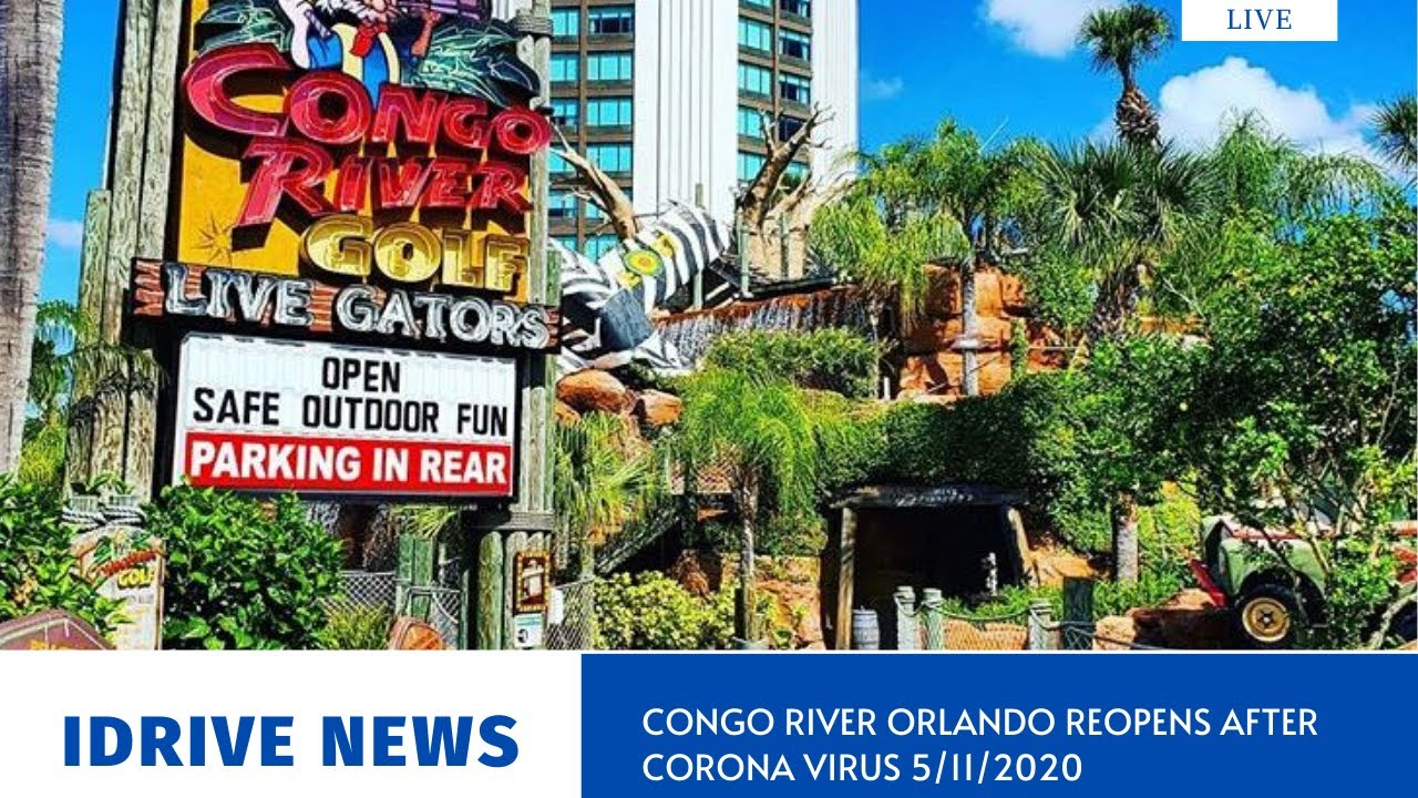 Congo River Mini Golf on IDrive Orlando Now Open Baby Gators YouTube