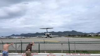 St Maarten Maho Beach sand blast fail 2016