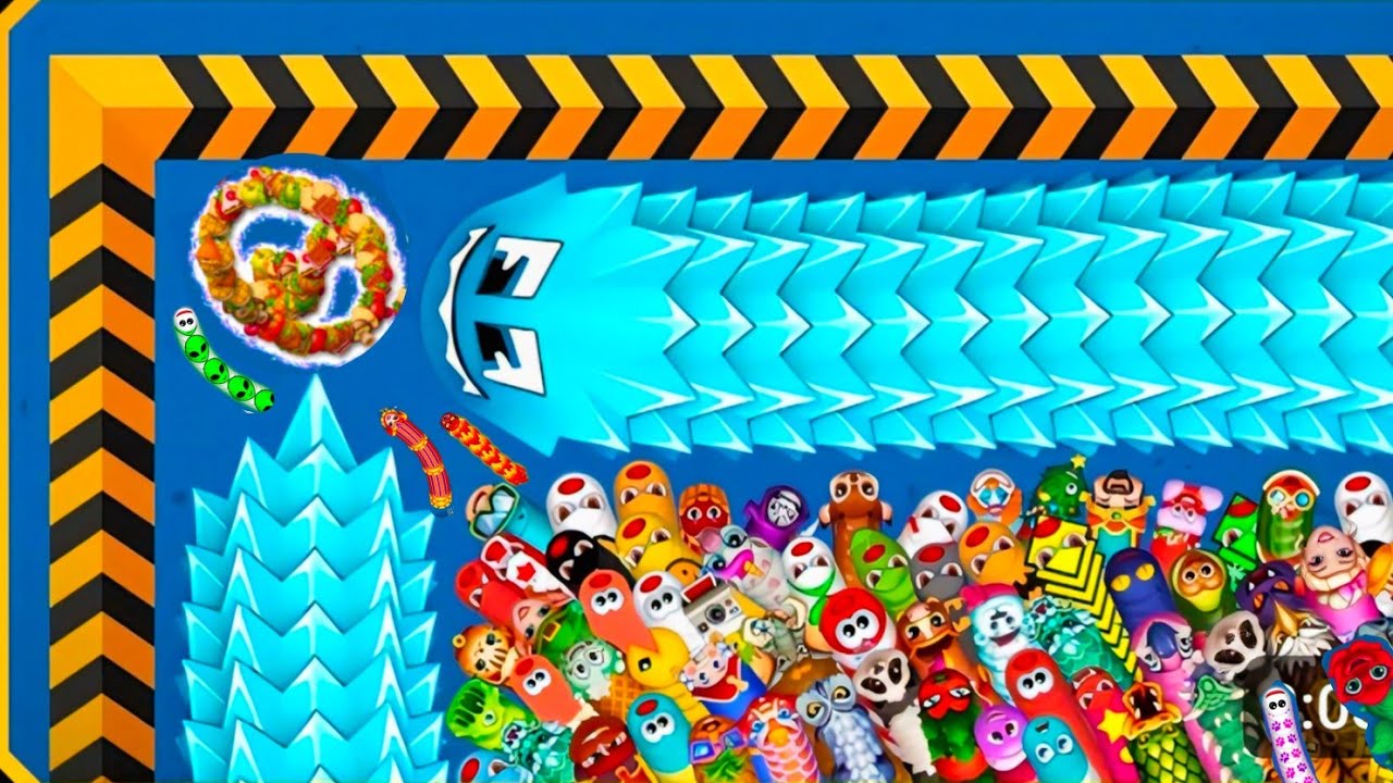 ,🐍Worms Zone: The Science Behind The Biggest SnakeWorms Zone.IO: The Biggest Snake Ever World Record