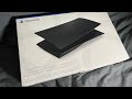 Straight forward unboxing: PS5 black cover plates