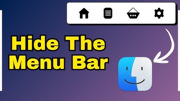 Hoe u de menubalk op een Mac snel en gemakkelijk kunt verbergen en weer zichtbaar kunt maken - Vo...
