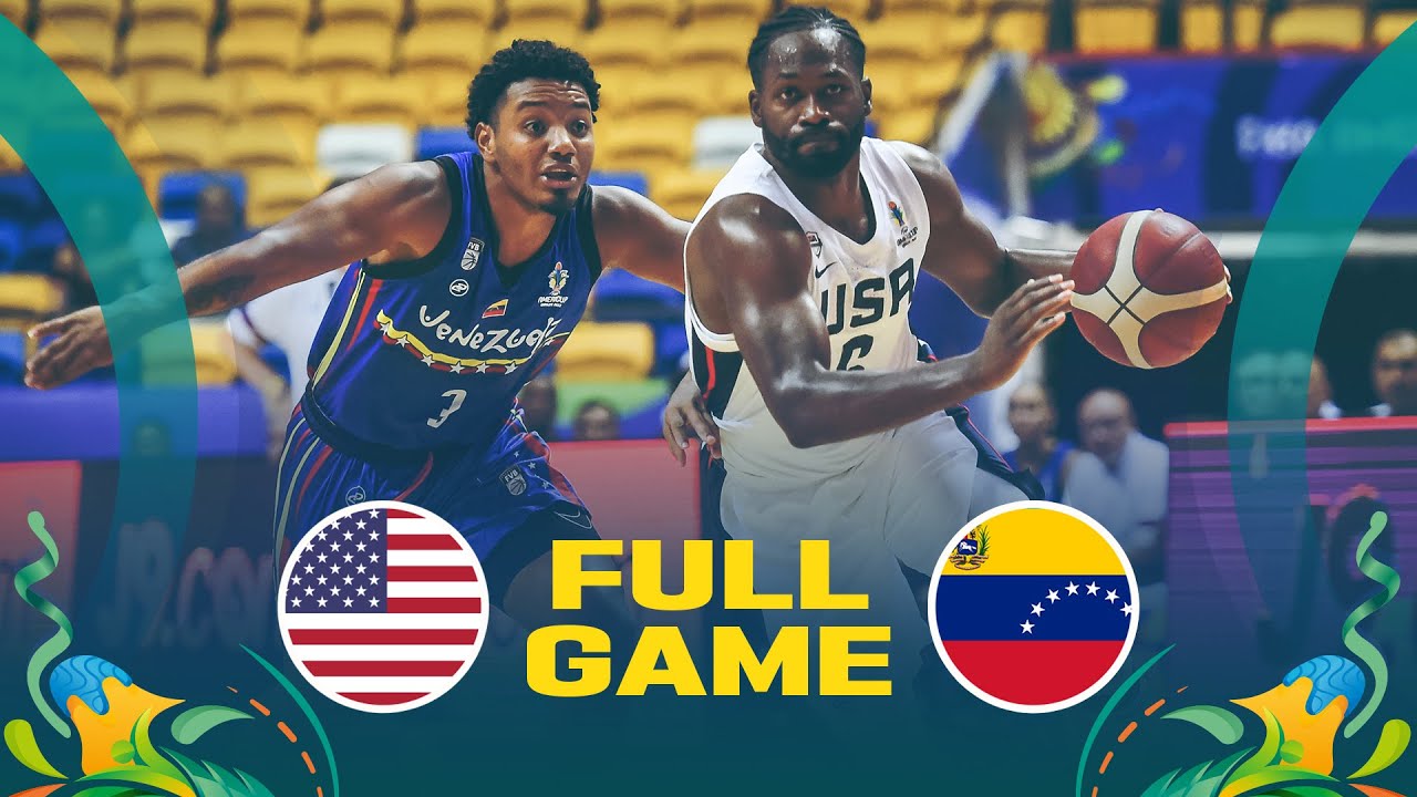 USA v Venezuela | Full Basketball Game