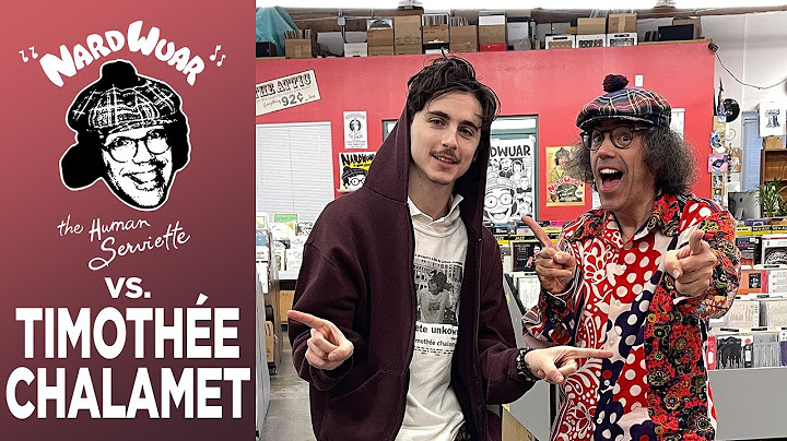 Nardwuar vs. Timothée Chalamet