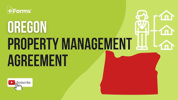 Oregon Property Management Agreement - EXPLAINED