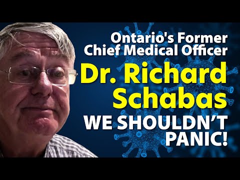 Ontario's Former Chief Medical Officer Dr. Schabas - Full Interview