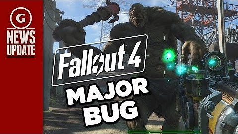 Fallout 4 Game-Breaking Bug Discovered - GS News Update
