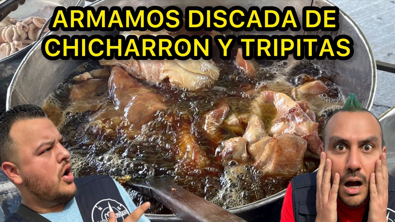 Hicimos una DISCADA NORTEÑA de Chicharrón y Tripitas