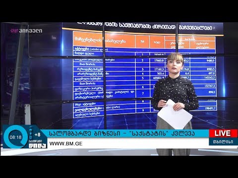 სალომბარდე ბიზნესი - \"საქსტატის\" კვლევა