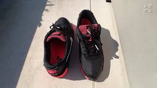 NIKE Air Max 90 Racer Pink with Black & White review - YouTube