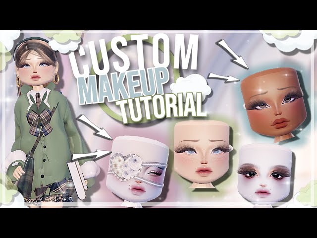 Best CUSTOM Make Up Faces You NEED To Try | Roblox Dress to impress -  YouTube