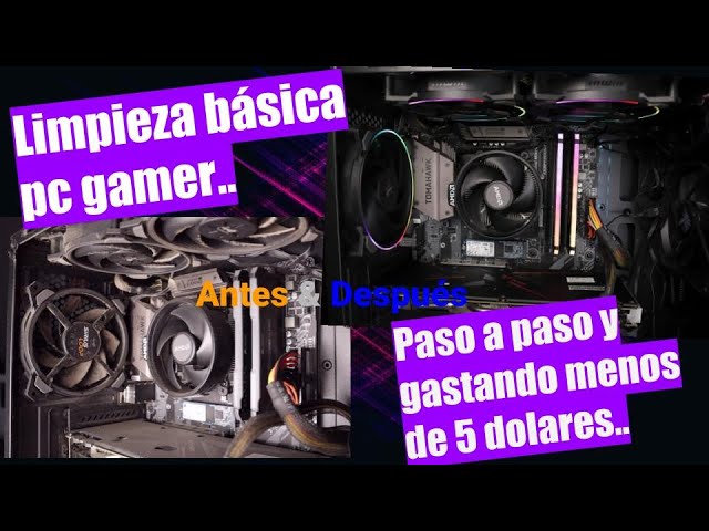 Como limpiar tu computadora con aire comprimido! Tips y Consejos. 