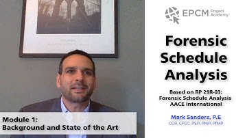 Forensic Scheduling Analysis Course (English)