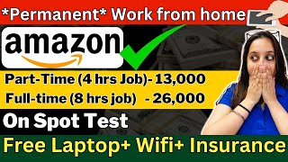 Amazon Part or Full time job~Work from home jobs 2023~Amazon jobs 2023~ Amazon Part time job