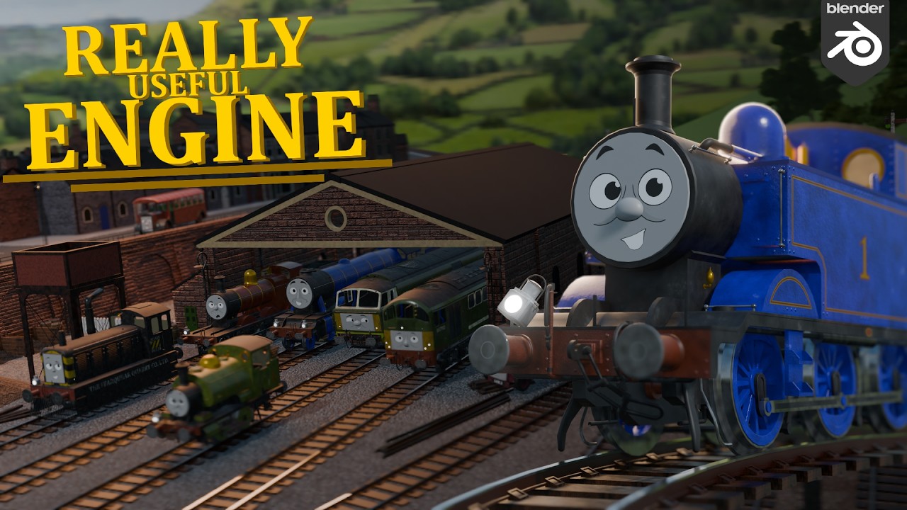 Really Useful Engine | Blender Music Video