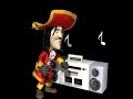 Pirate dancing to Geometry Dash Practice Mode Song 10 hours