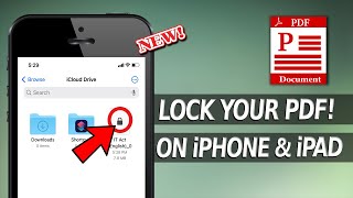 How to Make Password Protected PDF on iPhone?