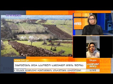 უცხოელების მიერ სასოფლო სამეურნეო მიწის ფლობა