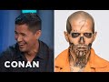 Jay Hernandez Sacrificed His Eyebrows To Play El Diablo  - CONAN on TBS