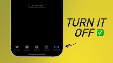How To Turn Off Voicemail On iPhone