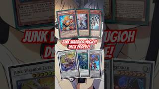 Junk Warrior Yugioh Deck Profile for Post Glorious Gallery