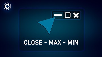 How To Create Custom Close, Maximize, and Minimize Buttons in C#