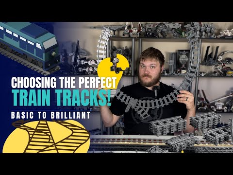 YouTube thumbnail: Should You Use Fake LEGO Train Tracks? Let’s Find Out.